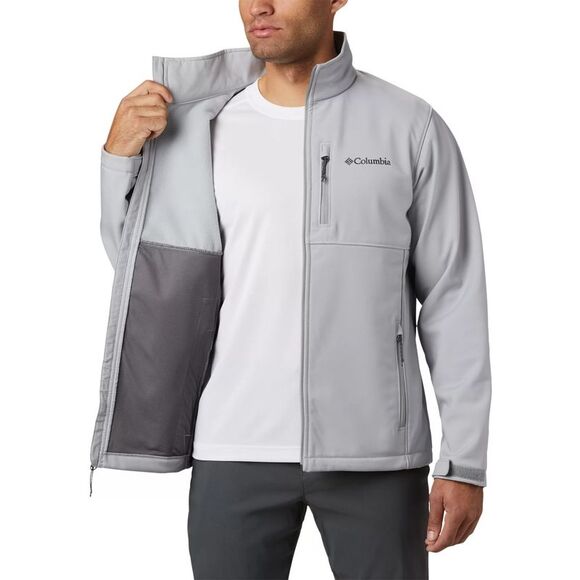 Columbia Mens Omni-Shield Water-Resistant Softshell Jacket XXL Grey  NWT $110 - Picture 5 of 5